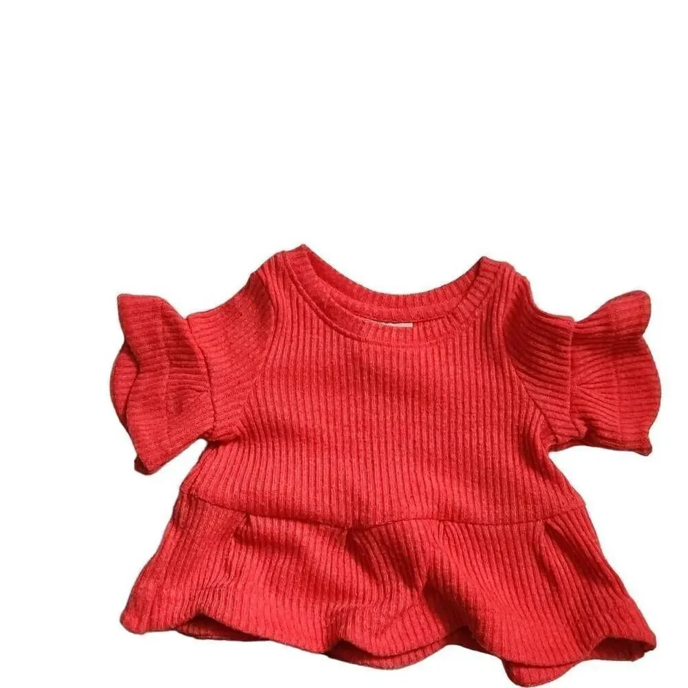 Girls Size 12 Months Lot of 9 Tops Pants Bundle OshKosh Jessica Simpson